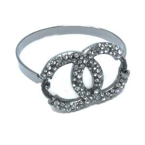 CHANEL Logo Charm Bracelet